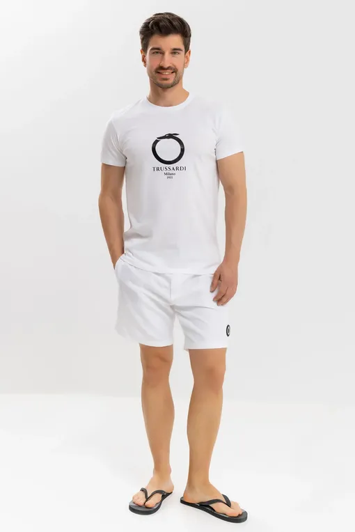 Футболки TRUSSARDI TRU2MTS03 White