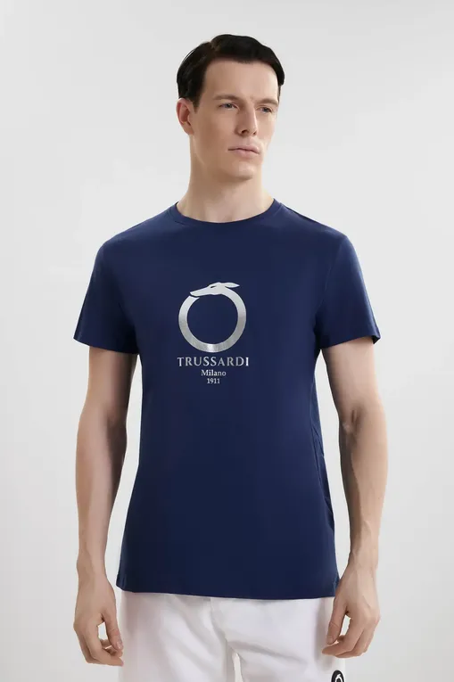 Футболки TRUSSARDI TRU2MTS03 Dark Blue