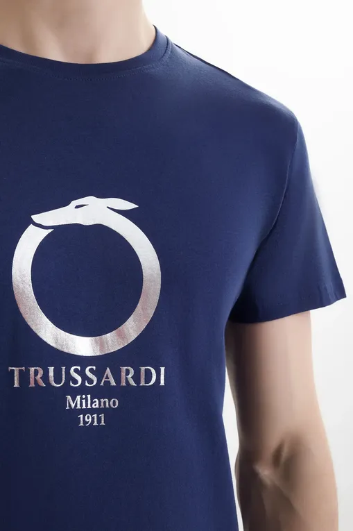 Футболки TRUSSARDI TRU2MTS03 Dark Blue