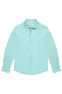 Mc2 Saint Barth AGNES LINEN 56 WATER GREEN