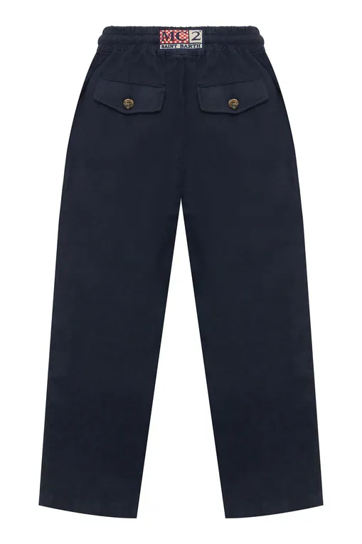 Мальчикам Mc2 Saint Barth CALAISJR LINEN 61H BLUE NAVY