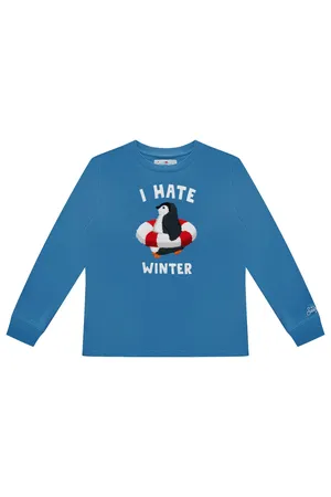 Mc2 Saint Barth LUTONJRWARM PENGUIN WINTER TERRY 33 EMB