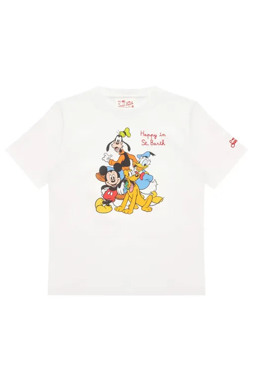 Мальчикам Mc2 Saint Barth TSHIRTBOY DISNEY HAPPY 01N EMB