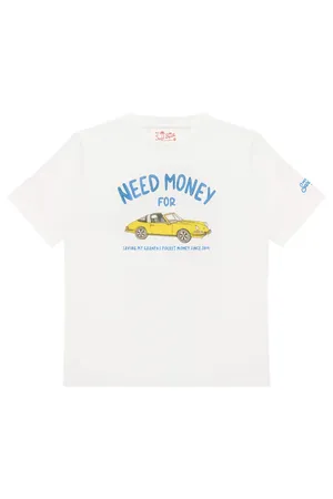 Mc2 Saint Barth TSHIRTBOY NEED MONEY CAR 01N