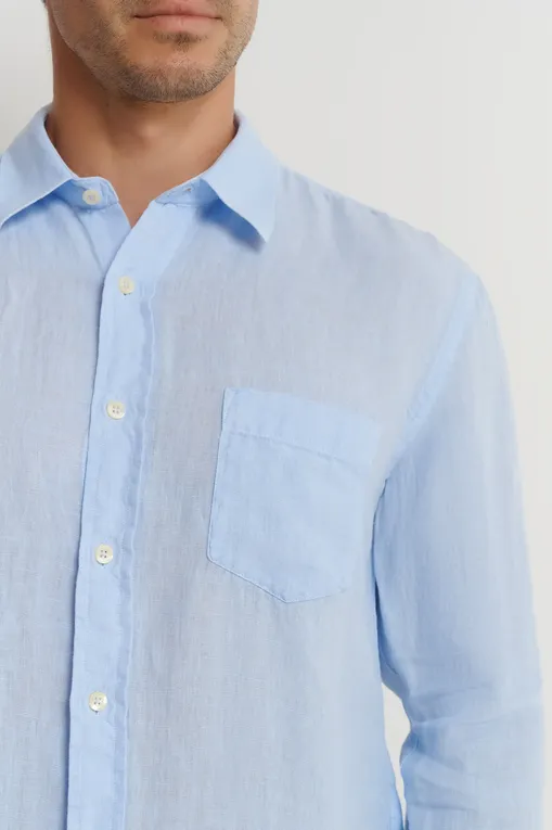 Рубашки 120% Lino 32ALIM1425-0000115-0-00 000203 AQUATIC SOLID