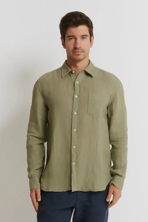 Рубашки 120% Lino 32ALIM1425-0000115-0-00 000035 CACTUS