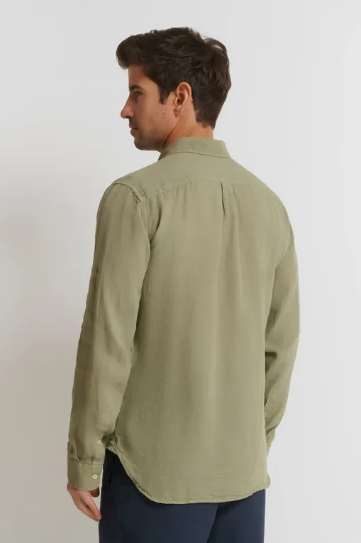 Рубашки 120% Lino 32ALIM1425-0000115-0-00 000035 CACTUS