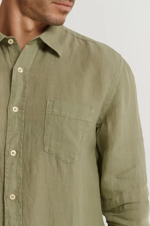 Рубашки 120% Lino 32ALIM1425-0000115-0-00 000035 CACTUS