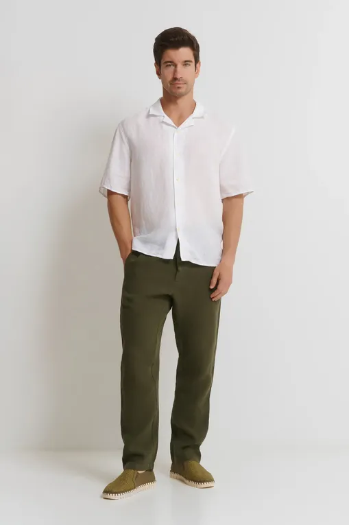 Рубашки 120% Lino 32ALIM19SC-0000115-0-00 000050 WHITE