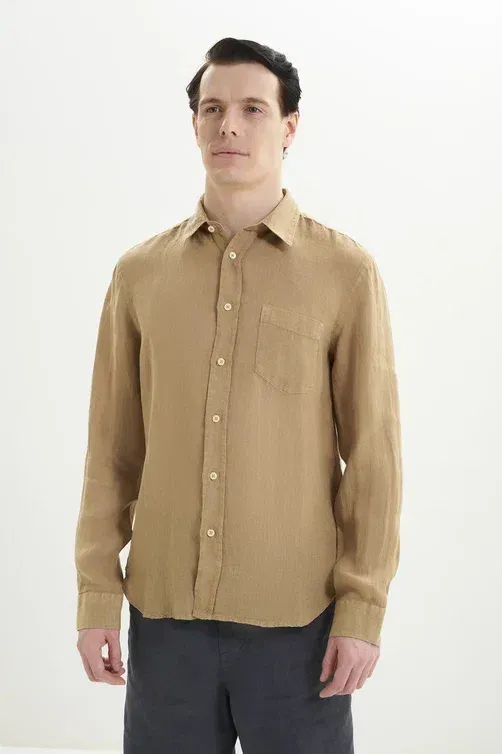 Рубашки 120% Lino 33ALIM1425-0000115-0-00 000092 SAVANA