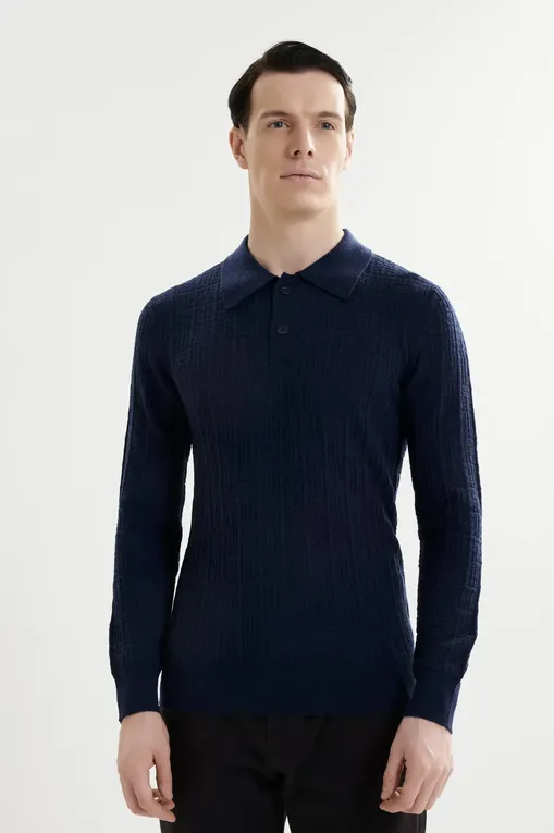Рубашки Bikkembergs BMM1175 7010 BLACK IRIS (BLUE NAVY)