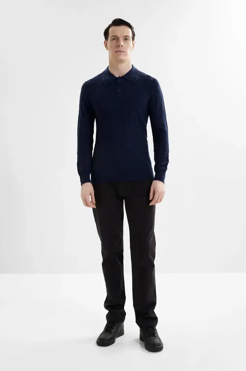 Рубашки Bikkembergs BMM1175 7010 BLACK IRIS (BLUE NAVY)