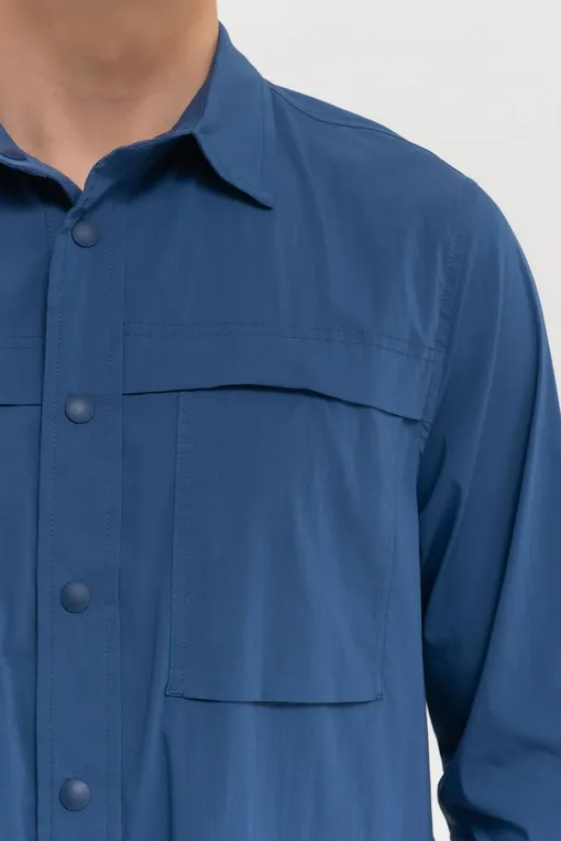 Рубашки BLUEMINT ACE SHIRT 313 INDIGO