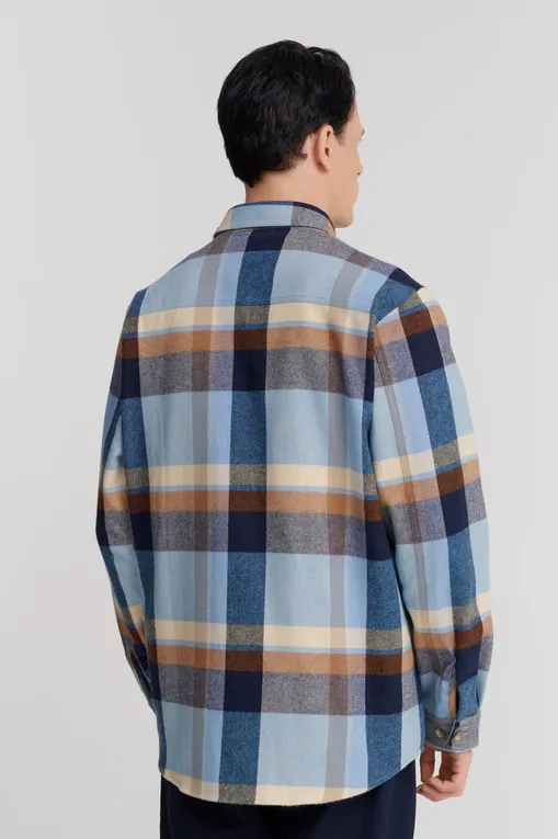 Рубашки BLUEMINT JAMES 1111 AQUAMARINE CHECKED