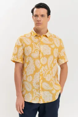 BLUEMINT LUCA SHORT SLEEVE PRINTED 997 MELLOW PAISLEY