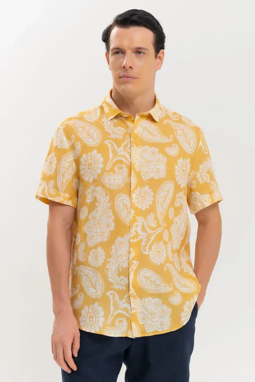 Рубашки BLUEMINT LUCA SHORT SLEEVE PRINTED 997 MELLOW PAISLEY
