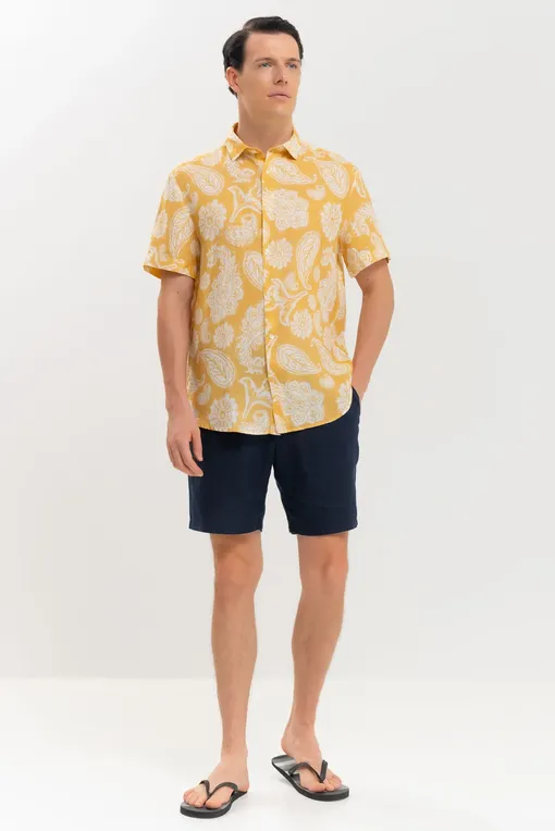 Рубашки BLUEMINT LUCA SHORT SLEEVE PRINTED 997 MELLOW PAISLEY