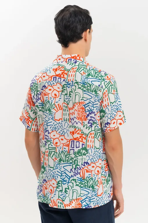 Рубашки BLUEMINT MARS PRINTED 1010 CITY LINES