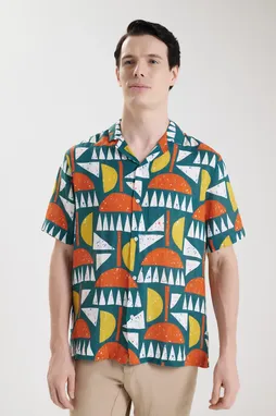 BLUEMINT MARS PRINTED 1012 GREEN MOON