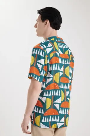 BLUEMINT MARS PRINTED 1012 GREEN MOON