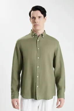 BLUEMINT MARTIN_LINEN 1015 ARMY