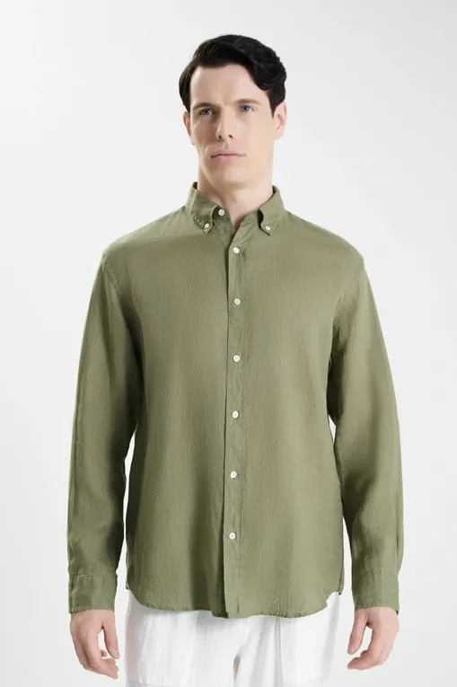 Рубашки BLUEMINT MARTIN_LINEN 1015 ARMY