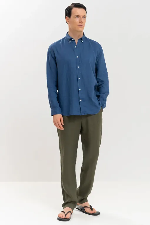 Рубашки BLUEMINT MARTIN_LINEN 313 INDIGO