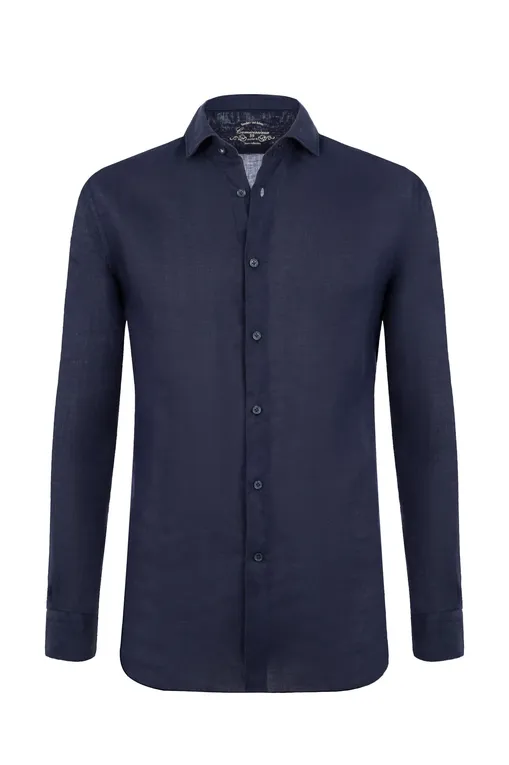 Рубашки Camicissima CCLLLMPBG017650 BLUE NAVY