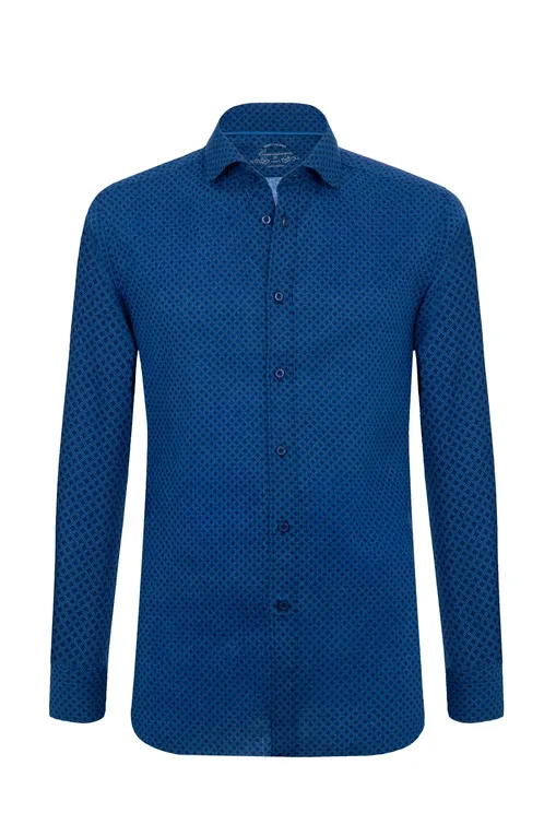 Рубашки Camicissima CCLLLMPBG028568 DARK BLUE
