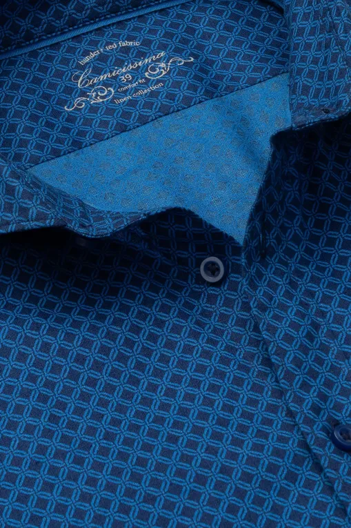 Рубашки Camicissima CCLLLMPBG028568 DARK BLUE