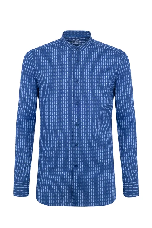 Рубашки Camicissima CCLOLMPBG028566 DARK BLUE