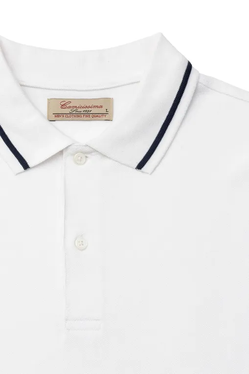 Поло Camicissima CDPOLLPBG000P96 WHITE