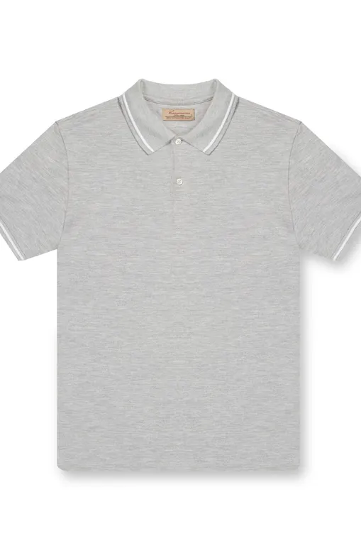Поло Camicissima CDPOLLPBG000P96 GREY MEL