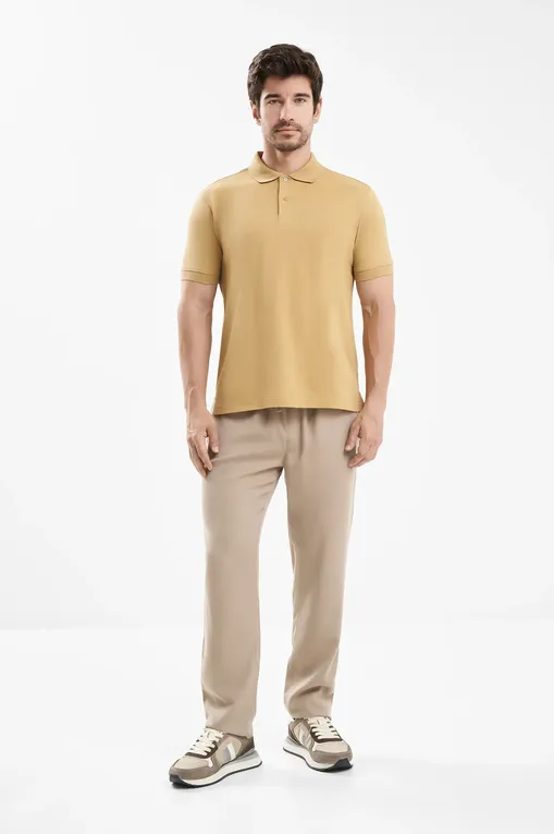 Поло Camicissima CDPOLLPBG000P99 LIGHTBROWN