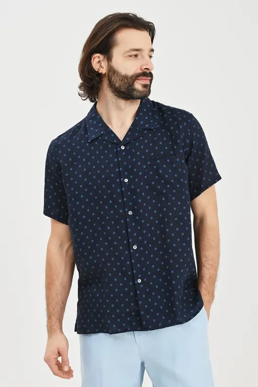 Рубашки Derek Rose 9825-MILA 019NAV