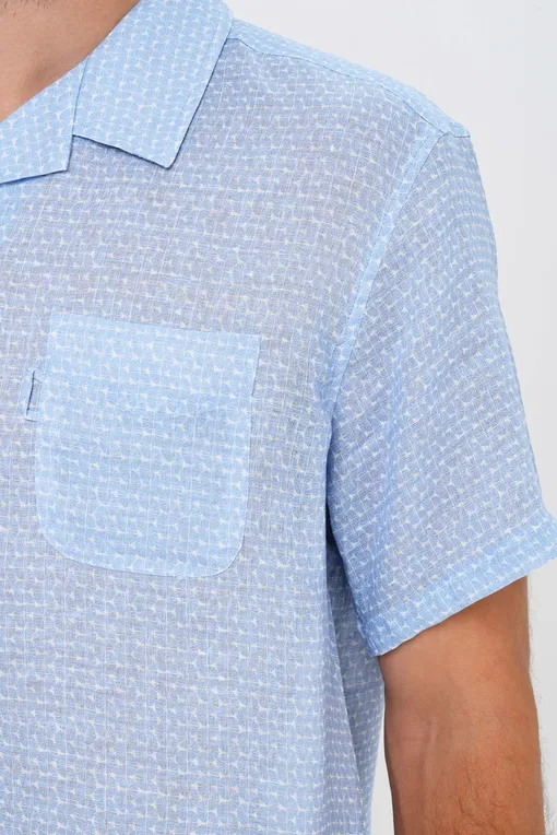 Рубашки Derek Rose 9825-MILA 015BLU