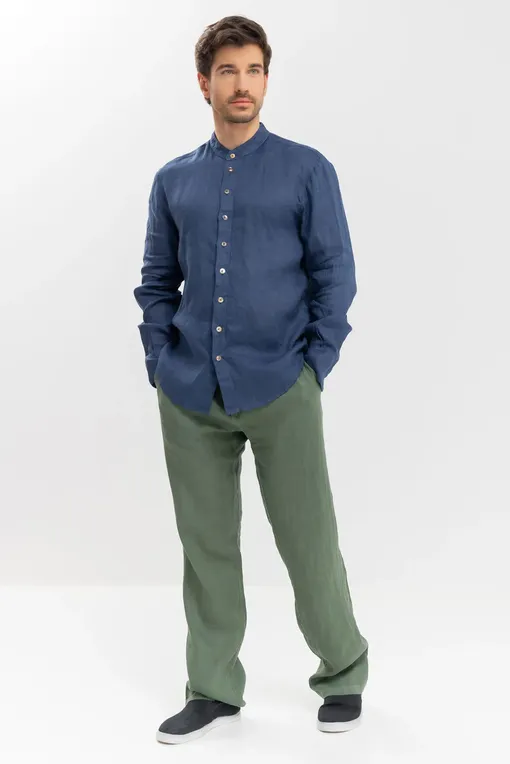 Рубашки LaFabbricaDelLino A40623 415