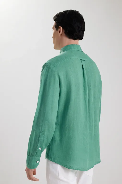 Рубашки LaFabbricaDelLino ES600 323 Mojito