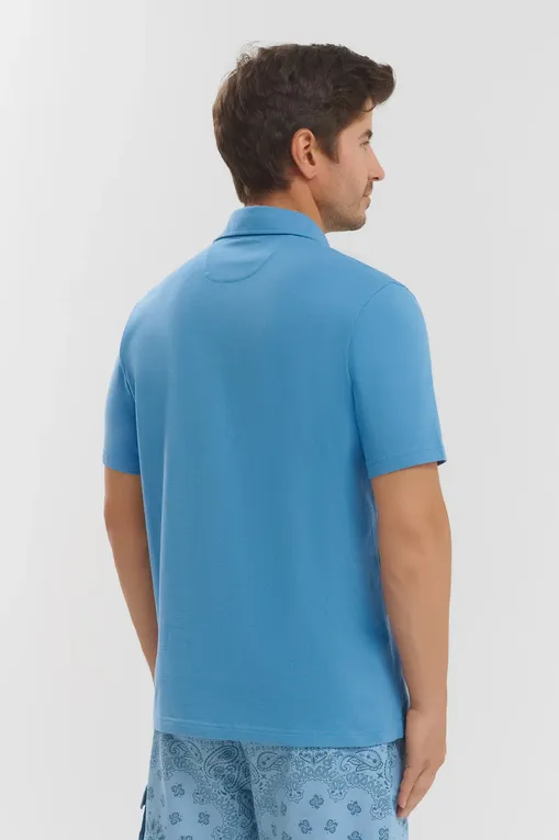 Поло Mc2 Saint Barth BRIGHTON 33 DUSTY BLUE