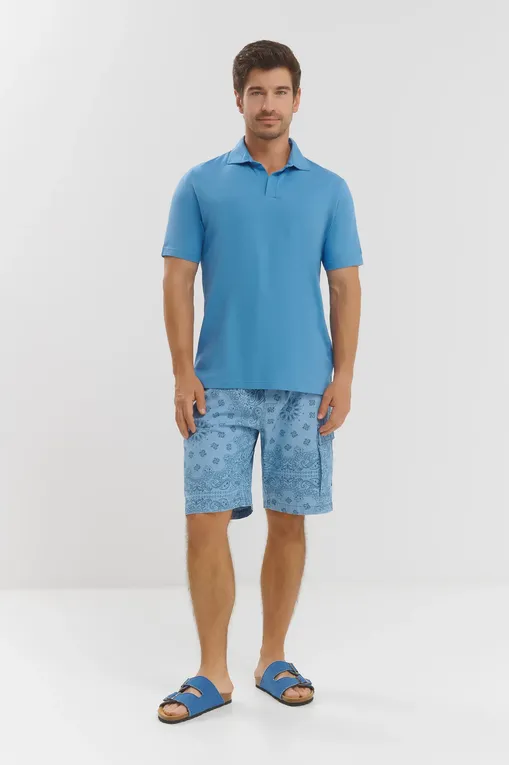Поло Mc2 Saint Barth BRIGHTON 33 DUSTY BLUE