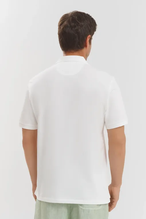 Рубашки Mc2 Saint Barth CHARLES 01N WHITE