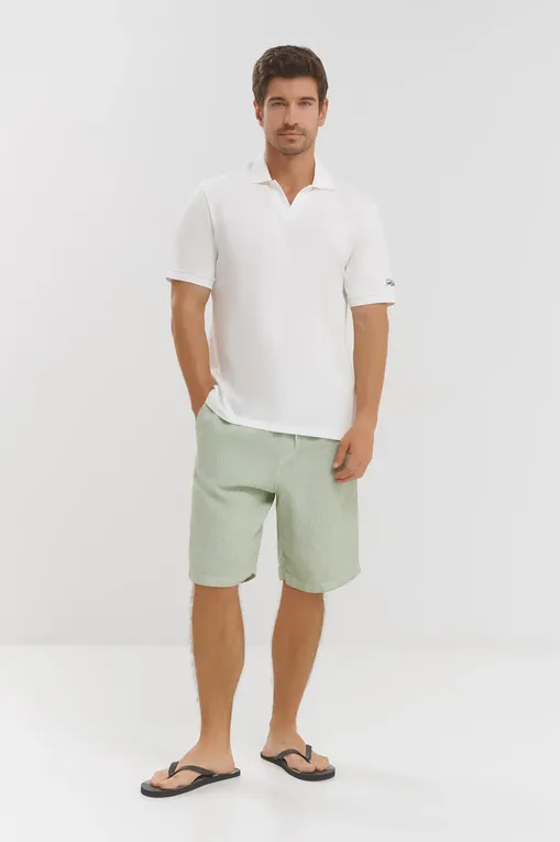 Рубашки Mc2 Saint Barth CHARLES 01N WHITE