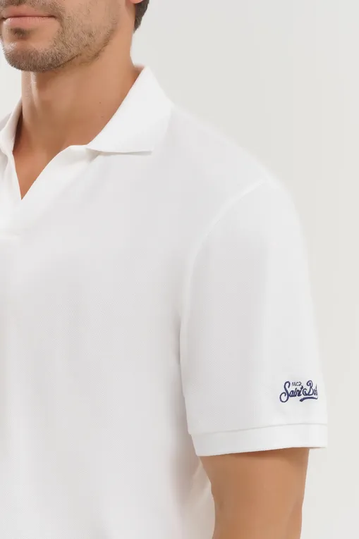 Рубашки Mc2 Saint Barth CHARLES 01N WHITE