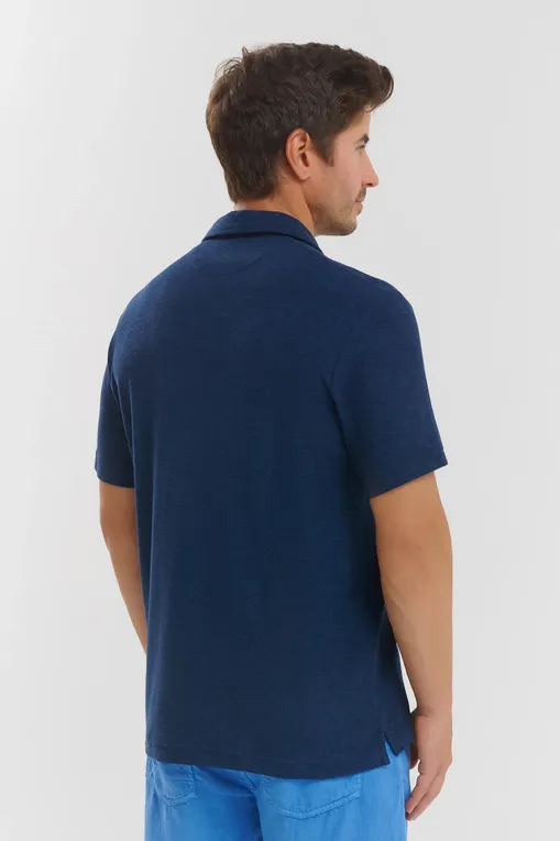 Поло Mc2 Saint Barth JEREMY TERRY 61 BLUE NAVY