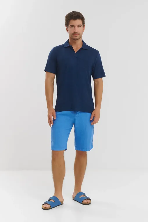 Поло Mc2 Saint Barth JEREMY TERRY 61 BLUE NAVY