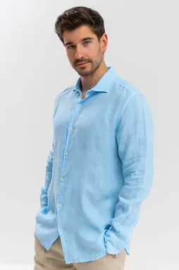 Mc2 Saint Barth PAMPLONA LINEN 31F LIGHT BLUE