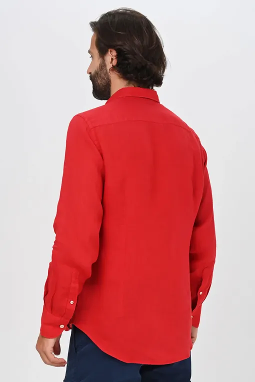 Рубашки Mc2 Saint Barth PAMPLONA 41 RED