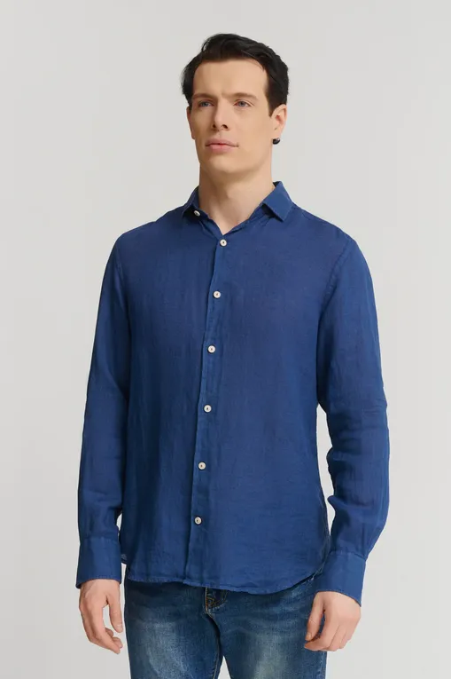 Рубашки Mc2 Saint Barth PAMPLONA 61 BLUE NAVY (00194D)