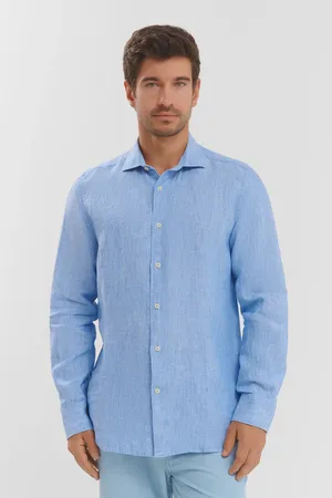 Mc2 Saint Barth PAMPLONA LINEN DENIM LIGHT