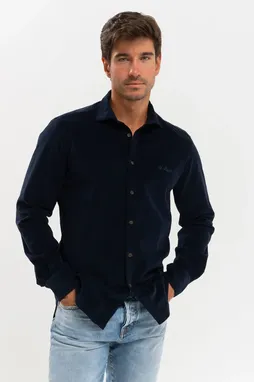 Mc2 Saint Barth SEEFELD CORDUROY 61 BLUE NAVY